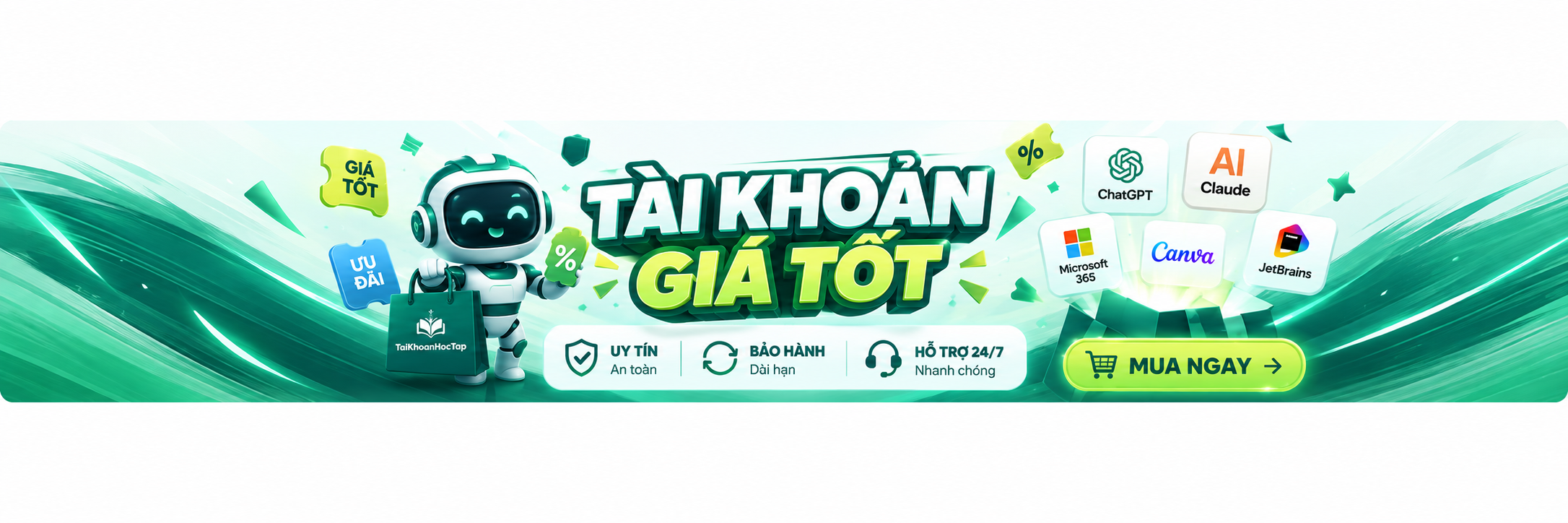 Tài khoản giá tốt — uy tín, bảo hành, hỗ trợ 24/7